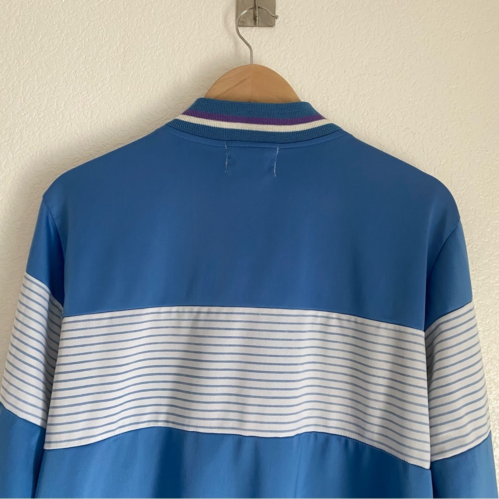 Vintage Le Tigre zip track jacket, light blue, L - Picture 6 of 13